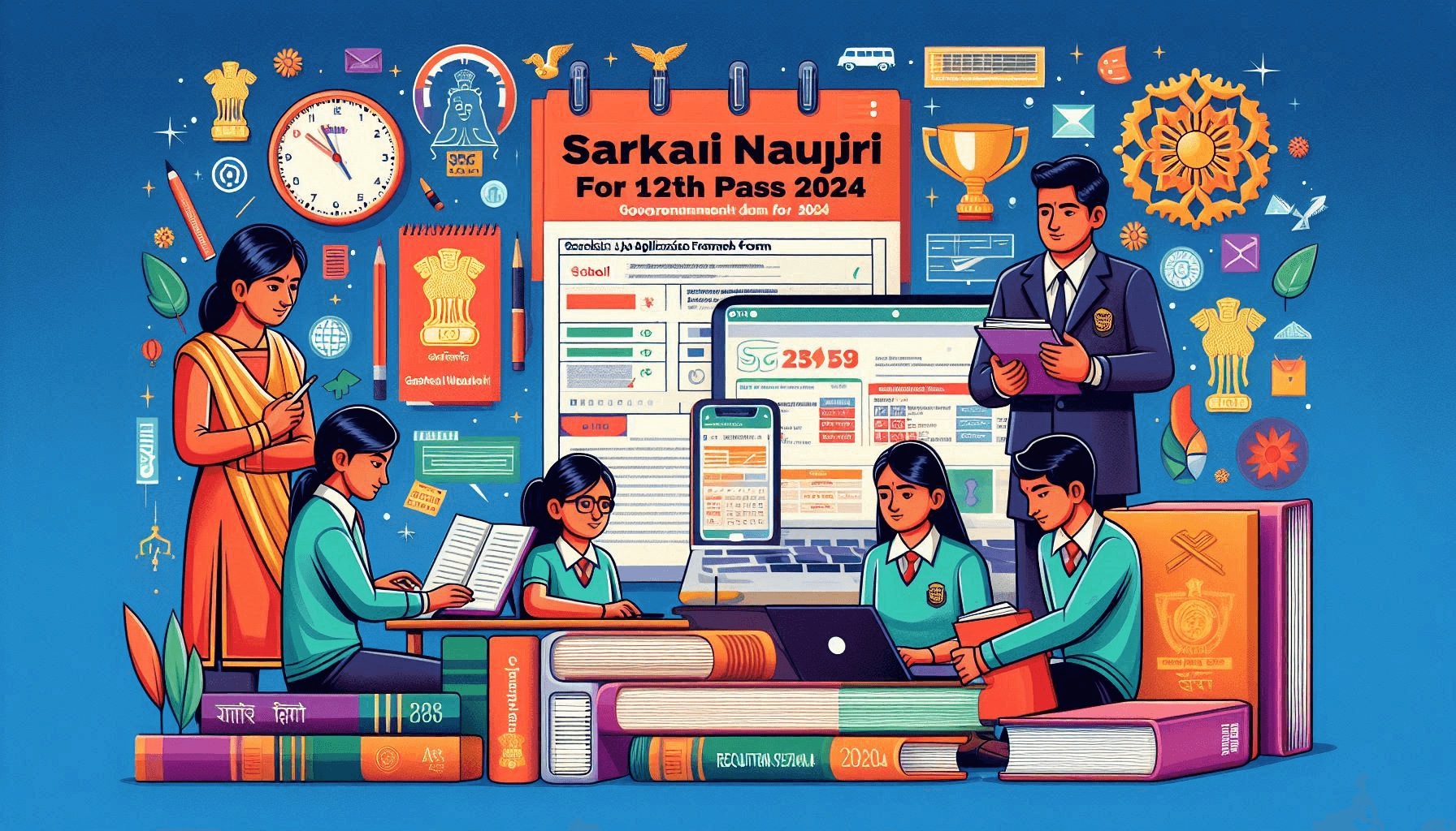 "Sarkari Jobs for 12th Pass: Recruitment Process, Exam Preparation, and Key Opportunities