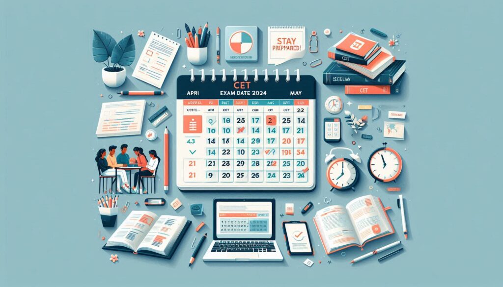 CET Exam Date 2024: Calendar, Study Materials, and Students Preparing for Exams